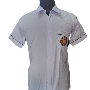 GPS Shirt Half Sleeve (Blue Piping )