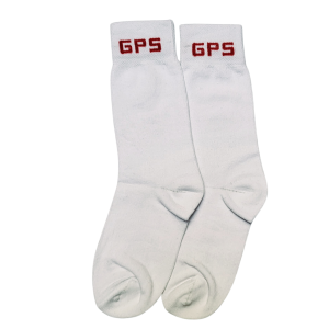 GPS White Socks
