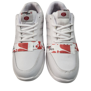 White Shoes with Laces